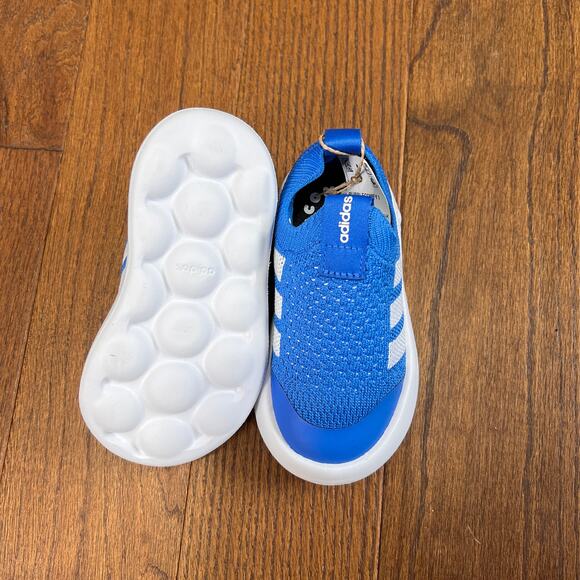 Adidas Toddler Boy's Fashion Sneakers  Bubble comfy Slip. Sz 8 - Picture 5 of 7